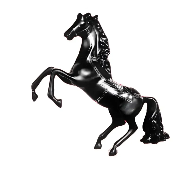 Bidriwork Horse statue